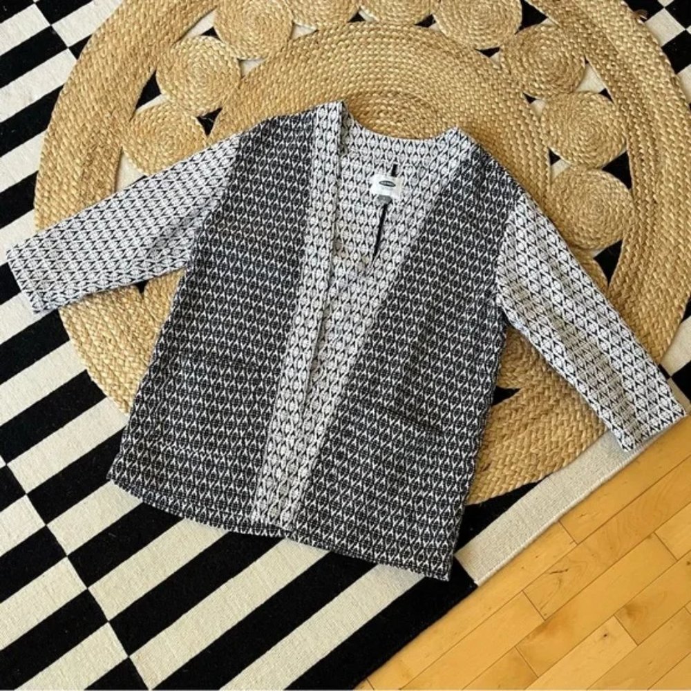 Woven Old Navy topper, size large
